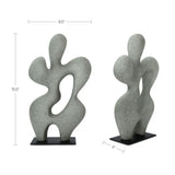Romy Charcoal Sculpture by MOES at Eve Furniture