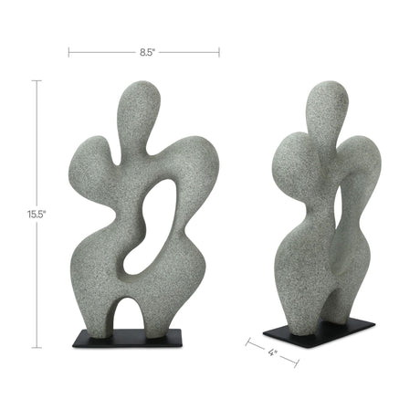 Romy Charcoal Sculpture by MOES at Eve Furniture