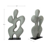 Romy Charcoal Sculpture by Moe's Home at Eve Furniture