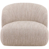 Romy Swivel Chair, Beige by Dovetail at Eve Furniture