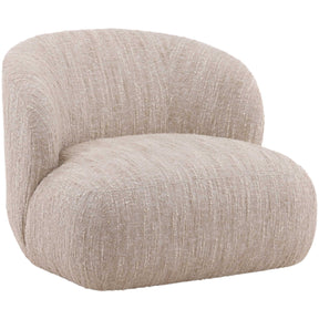 Romy Swivel Chair, Beige by Dovetail at Eve Furniture