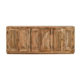 Ronan Brown Six-Door Sideboard by Crestview at Eve Furniture