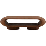 Ronin Coffee Table, Brown by Dovetail at Eve Furniture