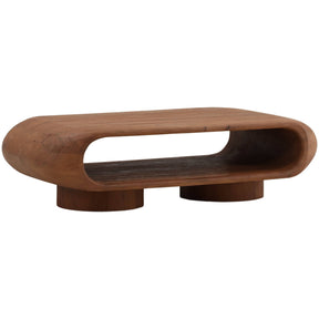 Ronin Coffee Table, Brown by Dovetail at Eve Furniture