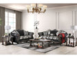Ronja Black Sofa & Loveseat by Furniture of America at Eve Furniture