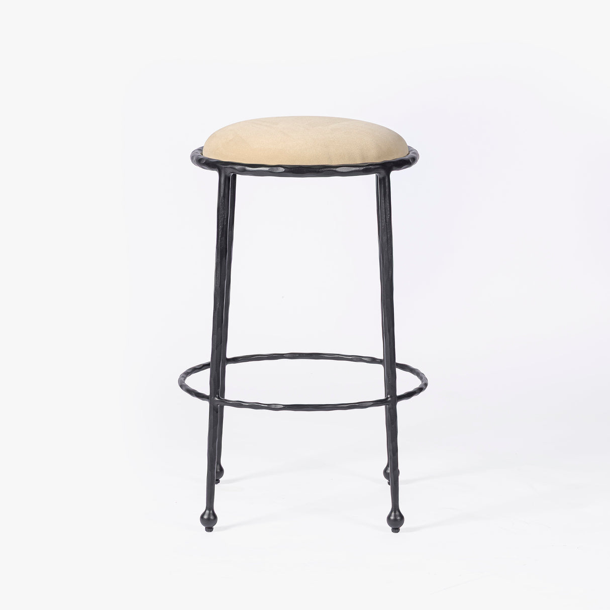 Rook Hammered Counter Stool by Co.House Designs at Eve Furniture