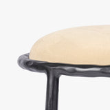 Rook Hammered Counter Stool by Co.House Designs at Eve Furniture