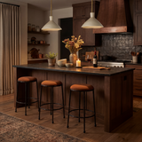 Rook Hammered Counter Stool by Co.House Designs at Eve Furniture