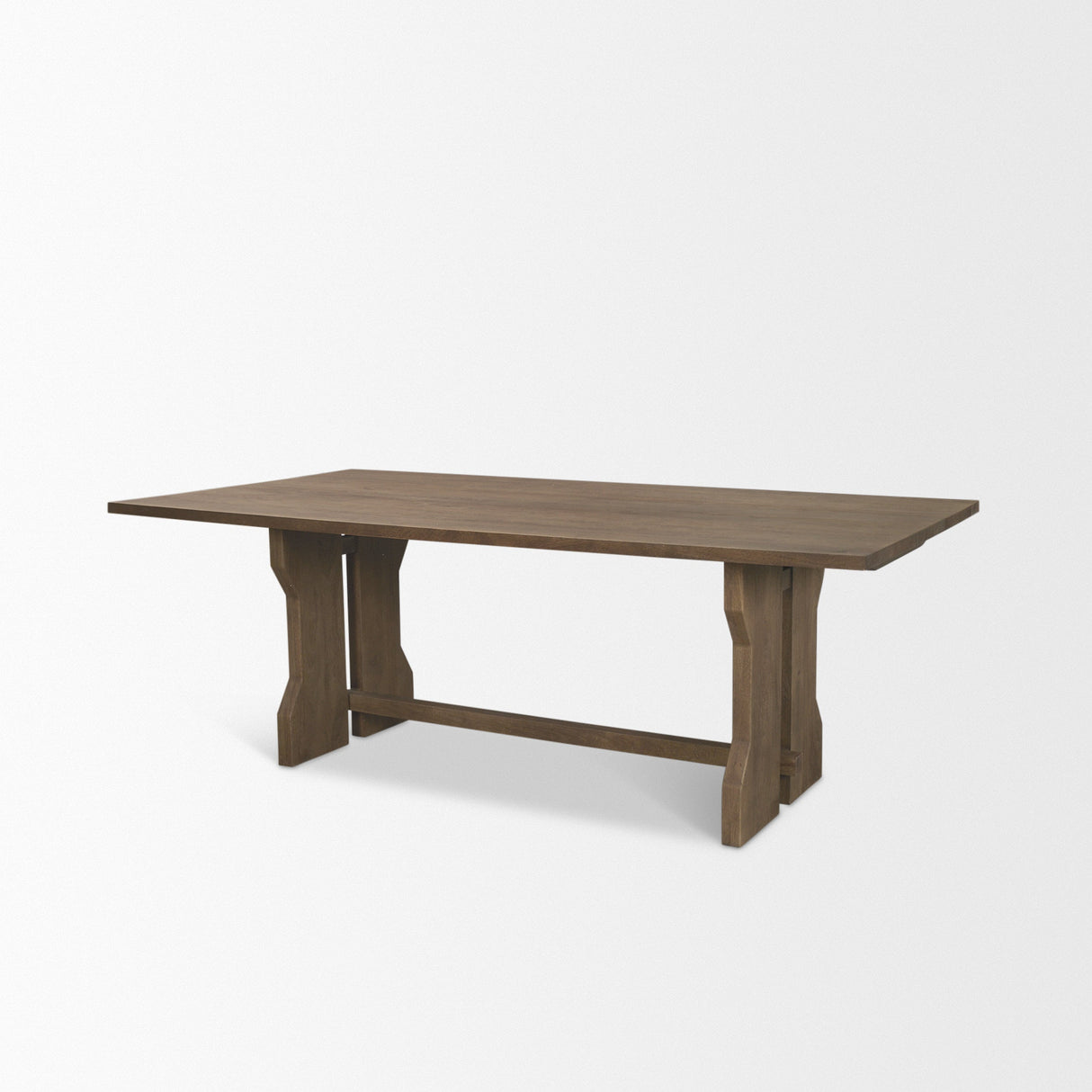 Rooke Solid Wood Extendable Rectangular Dining Table by Mercana at Eve Furniture