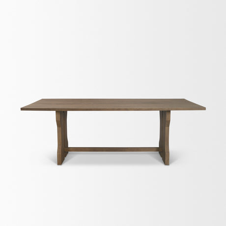 Rooke Solid Wood Extendable Rectangular Dining Table by Mercana at Eve Furniture