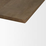Rooke Solid Wood Extendable Rectangular Dining Table by Mercana at Eve Furniture