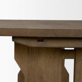 Rooke Solid Wood Extendable Rectangular Dining Table by Mercana at Eve Furniture