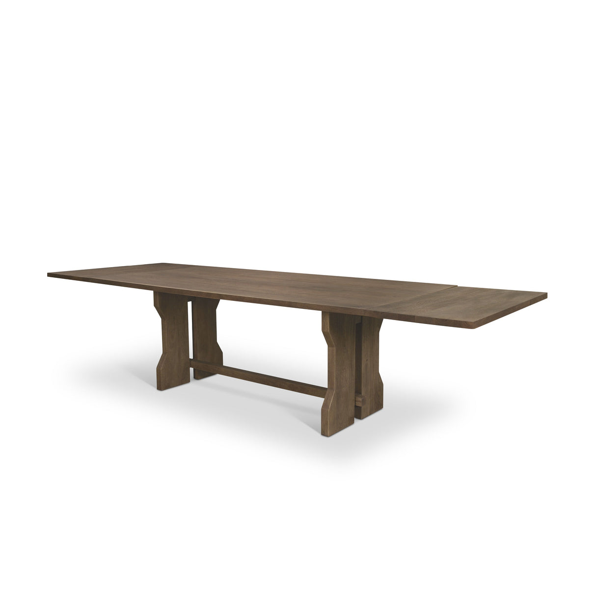 Rooke Solid Wood Extendable Rectangular Dining Table by Mercana at Eve Furniture