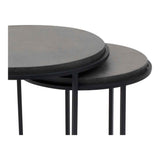 Roost Black Nesting Tables Set Of 2 by Moe's Home at Eve Furniture