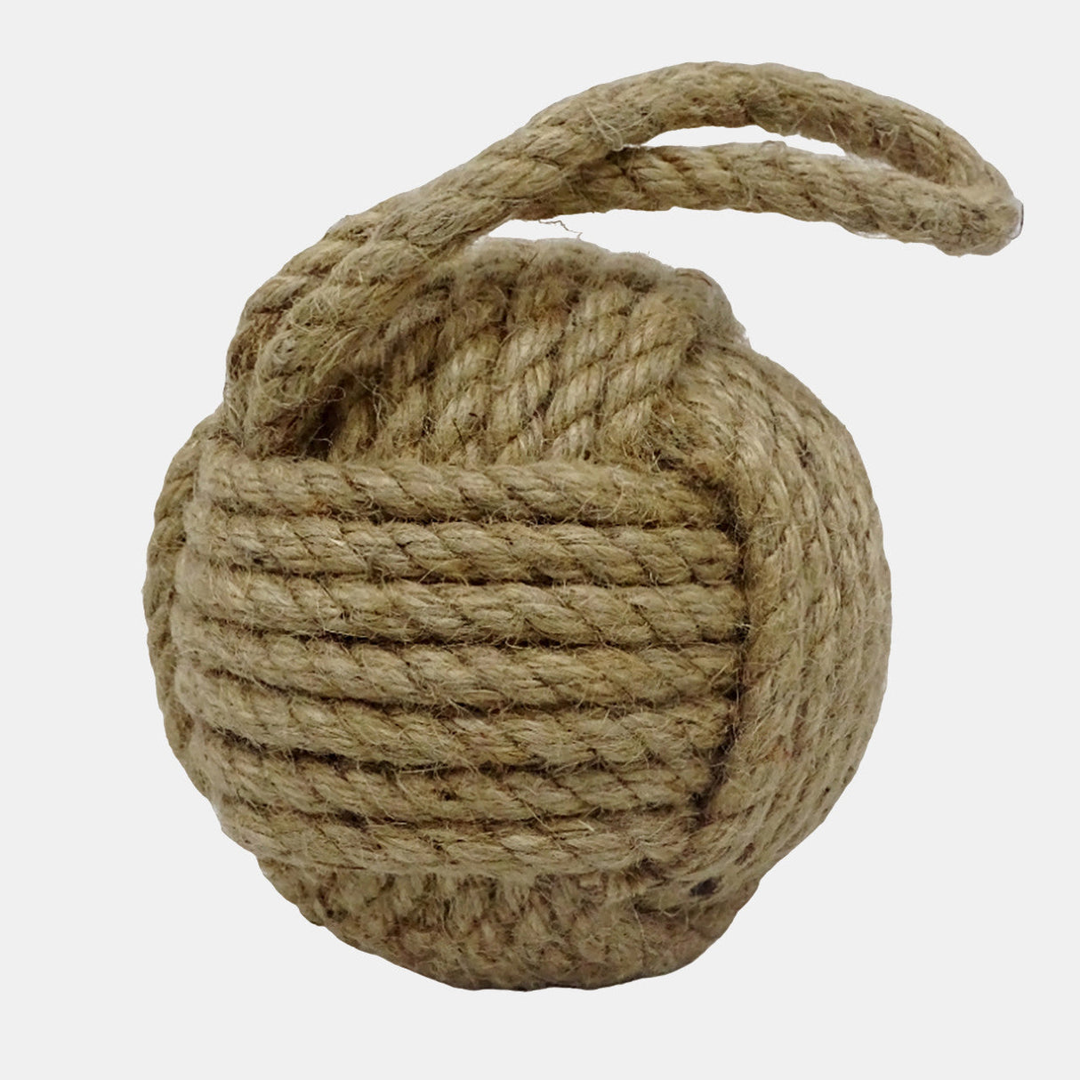 Rope, 5" Nautical Orb, Natural