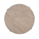Roros Natural Round Cocktail Table