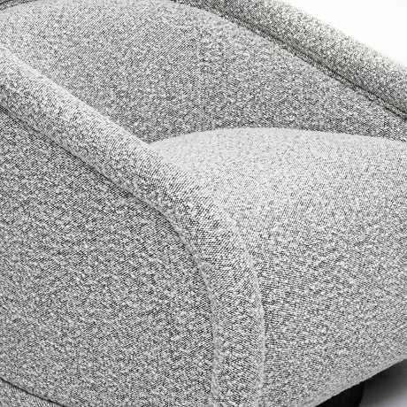 Rory Boucle Swivel Chair by TOV Furniture at Eve Furniture