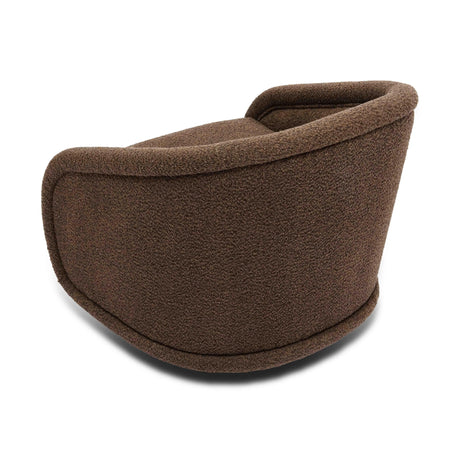 Rory Boucle Swivel Chair by TOV Furniture at Eve Furniture