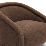 Rory Boucle Swivel Chair by TOV Furniture at Eve Furniture