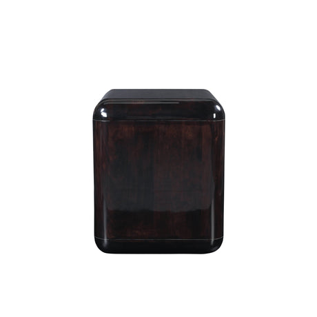 Rory Dark Brown Nightstand by MOES at Eve Furniture