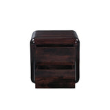 Rory Dark Brown Nightstand by MOES at Eve Furniture