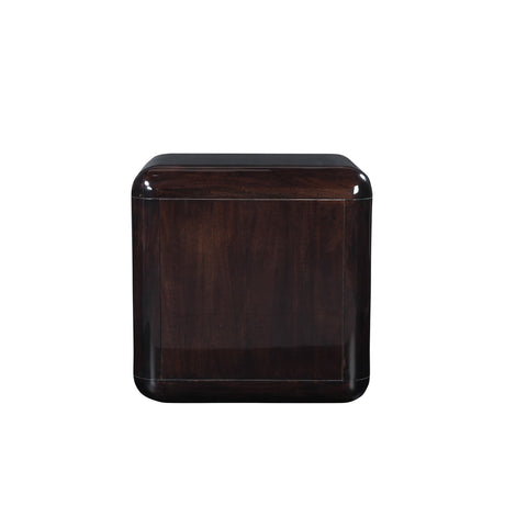 Rory Dark Brown Nightstand by MOES at Eve Furniture