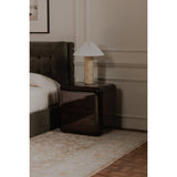 Rory Dark Brown Nightstand by Moe's Home at Eve Furniture
