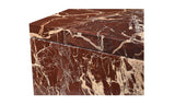 Rosa Accent Table Rosso Levanto Marble by Moe's Home at Eve Furniture