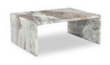 Rosa Coffee Table Torrento Marble by Moe's Home at Eve Furniture