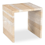 Rosa Multicolor Marble Accent Table by MOES at Eve Furniture