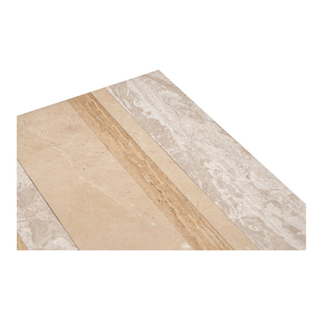 Rosa Multicolor Marble Accent Table by MOES at Eve Furniture