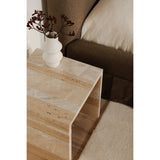 Rosa Multicolor Marble Accent Table by Moe's Home at Eve Furniture