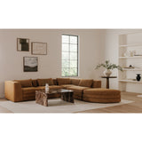 Rosa Rosso Levanto Marble Coffee Table by MOES at Eve Furniture