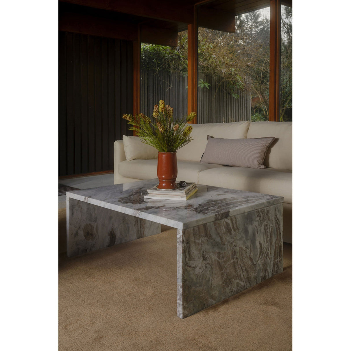 Rosa Torrento Marble Coffee Table by Moe's Home at Eve Furniture