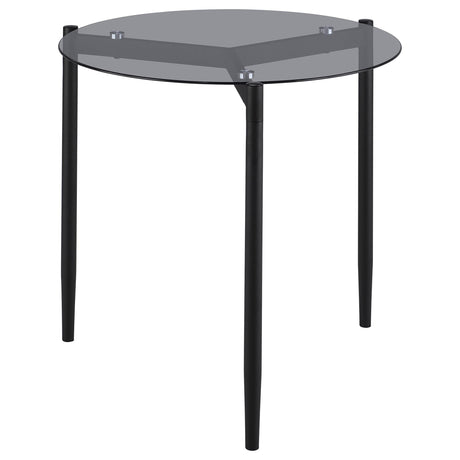 Rosalie Gray 2-Piece Round Coffee and End Table Set by Coaster at Eve Furniture