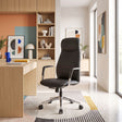 Rosalind Office Chair Black by Zuomod at Eve Furniture