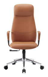 Rosalind Office Chair Brown by Zuomod at Eve Furniture