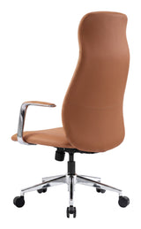 Rosalind Office Chair Brown by Zuomod at Eve Furniture