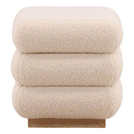Rosana Storage Stool by Dovetail at Eve Furniture