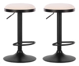 Rosco White Barstool (Set of 2) by Zuomod at Eve Furniture
