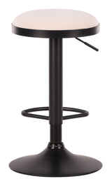 Rosco White Barstool (Set of 2) by Zuomod at Eve Furniture