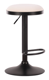 Rosco White Barstool (Set of 2) by Zuomod at Eve Furniture