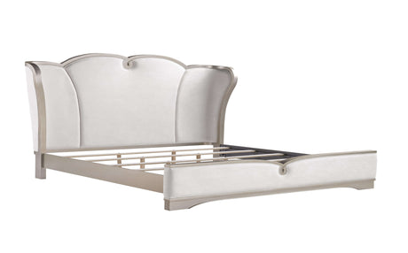 Rose Champagne Bedroom Set by Cosmos Furniture at Eve Furniture