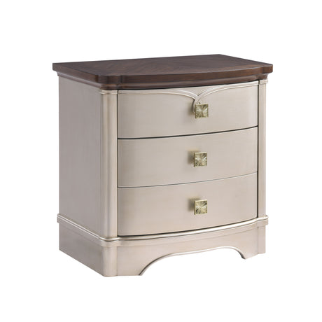 Rose Champagne Bedroom Set by Cosmos Furniture at Eve Furniture