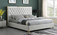 Rose Cream Queen Platform Bed by New Era Innovations at Eve Furniture