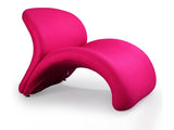 Rosebud Accent Chair in Fuchsia by Manhattan Comfort at Eve Furniture