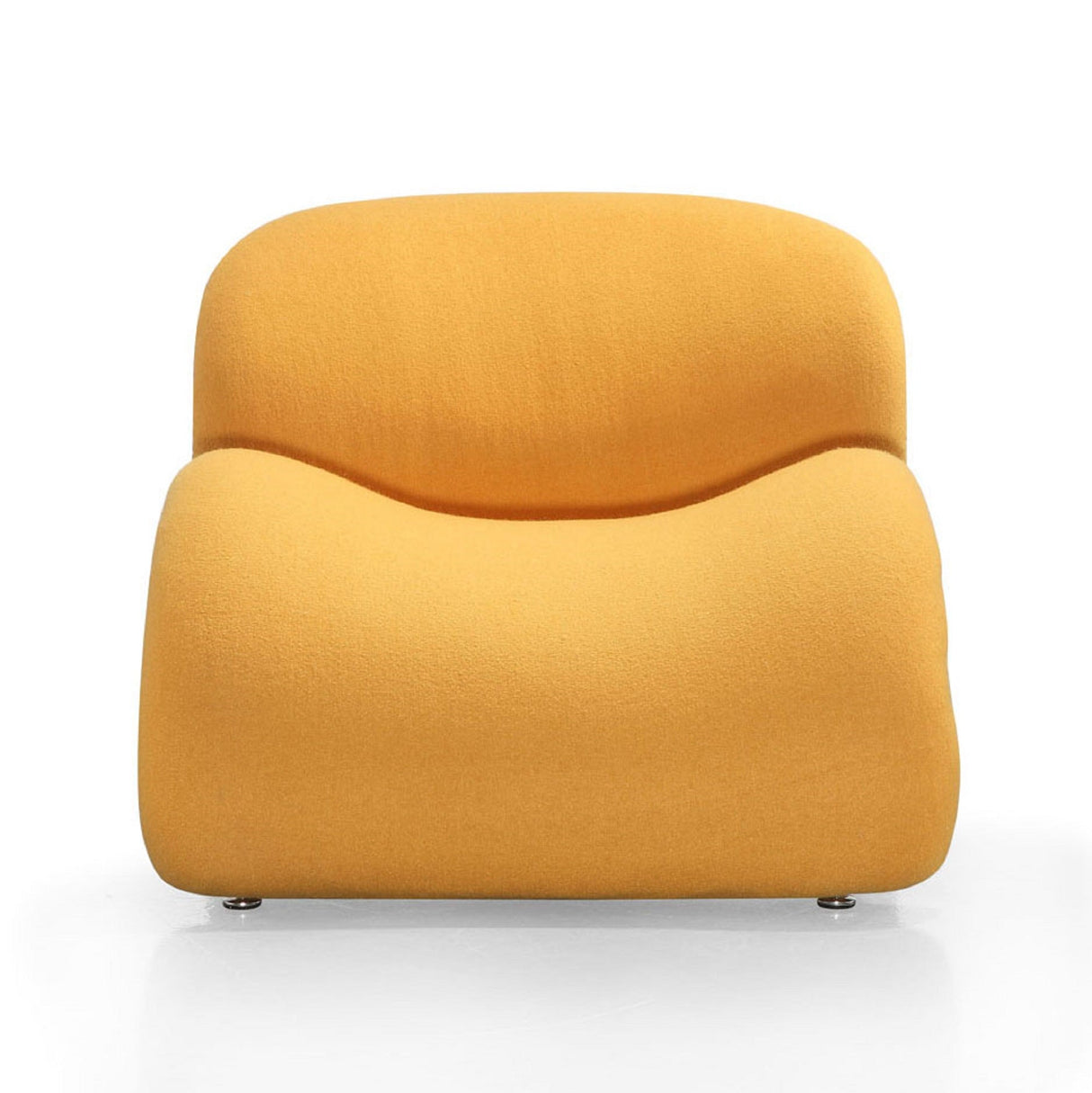 Rosebud Accent Chair in Yellow by Manhattan Comfort at Eve Furniture