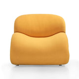 Rosebud Accent Chair in Yellow by Manhattan Comfort at Eve Furniture