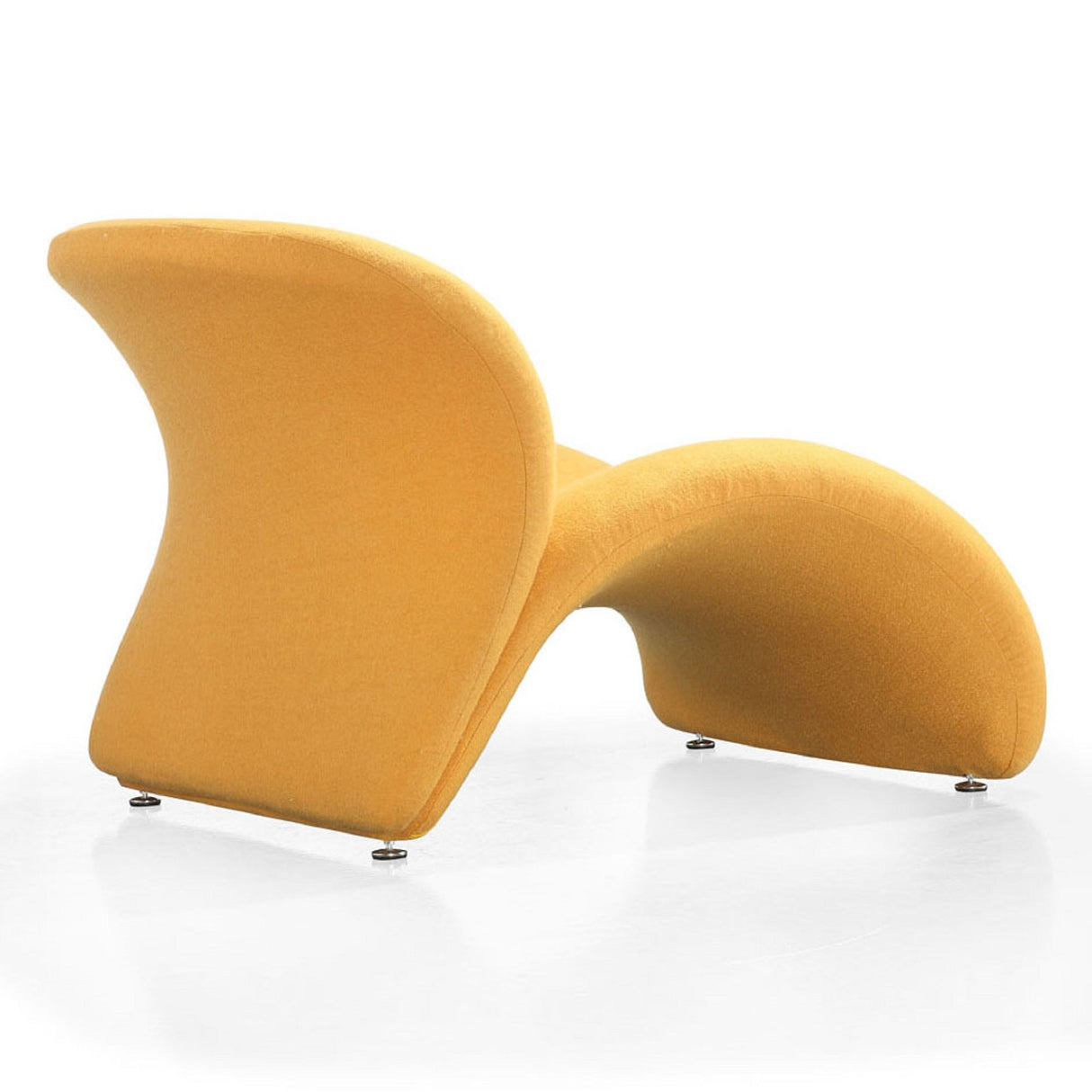 Rosebud Accent Chair in Yellow by Manhattan Comfort at Eve Furniture