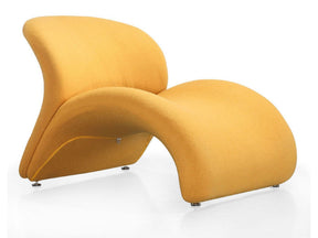 Rosebud Accent Chair in Yellow by Manhattan Comfort at Eve Furniture